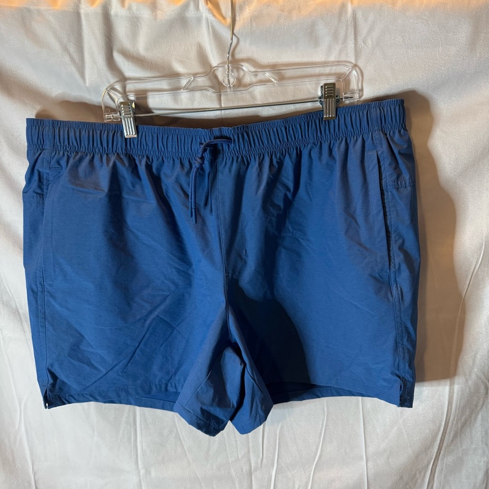 VRST Men’s 2XL Blue 5” Inseam Swim Shorts NWOT